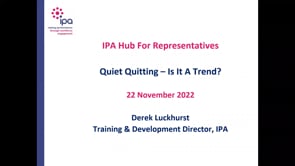 Quiet Quitting Hub event