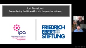 Just Transition Hub event